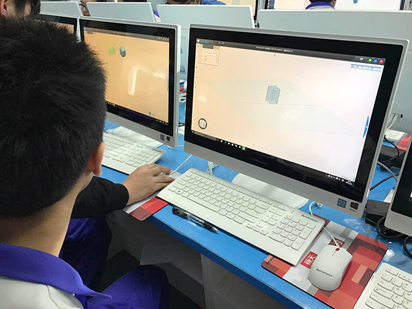 少儿3D打印走进北京上地实验学校 开启创意之旅