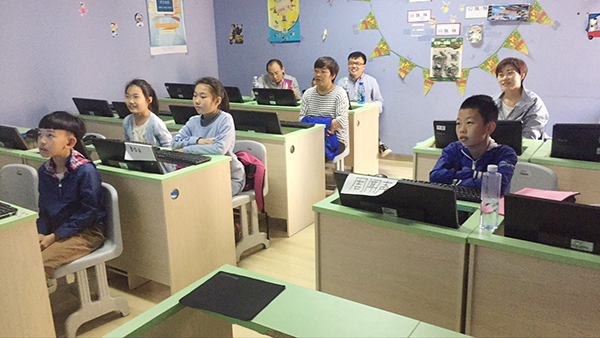 青岛CBD校区：少儿编程体验课开班盛况