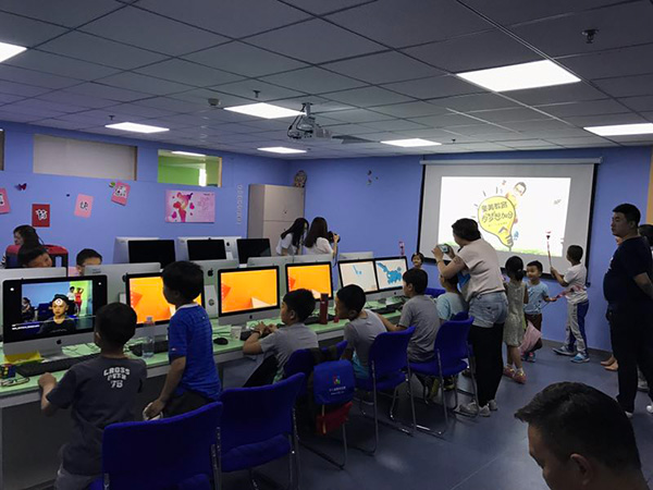 北京望京校区：少儿3D打印母亲节活动课开班盛况