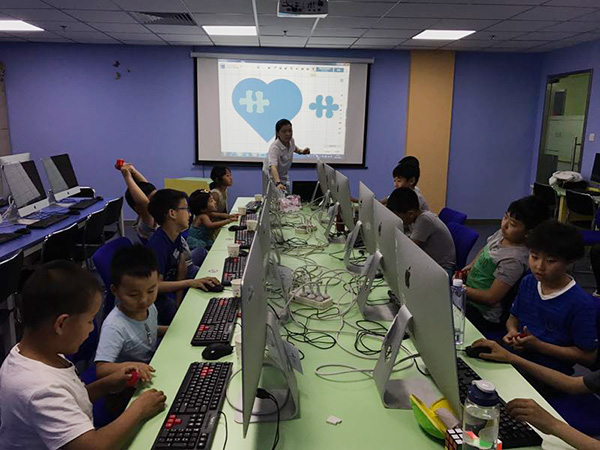 北京望京校区：少儿3D打印母亲节活动课开班盛况