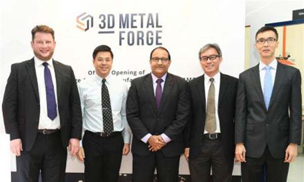 3D Metalforge开设新加坡首个端到端金属3D打印中心