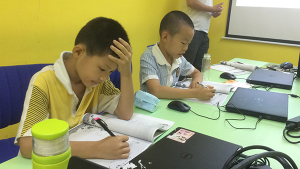 北京大钟寺校区：编程数学体验课开班盛况