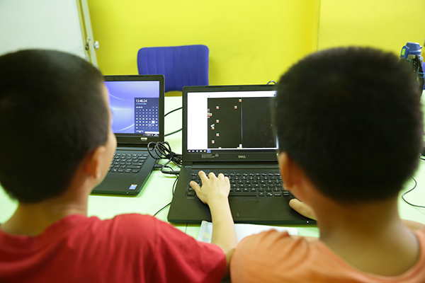 北京大钟寺校区：编程数学体验课结业典礼