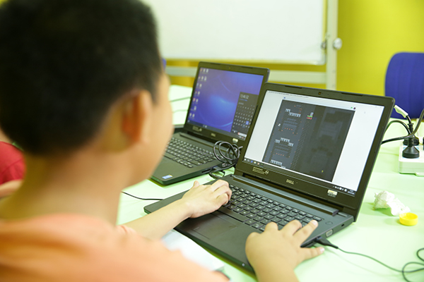 北京大钟寺校区：编程数学体验课结业典礼