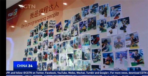 中国国际电视台（CGTN）专访童程童美，权威媒体持续报道少儿编程 