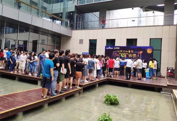 童程童美少儿编程教育理念走进百度！ 