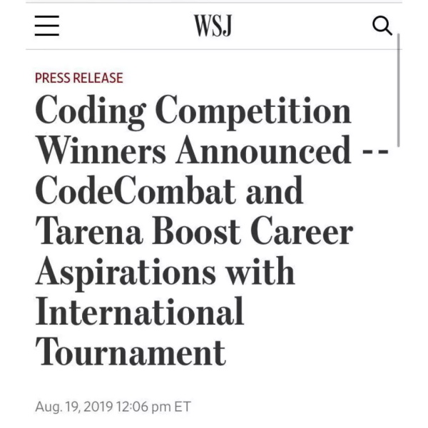 权威外媒报道│童程童美荣登纽约时报、华尔街日报！